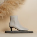 Beige ankle boots MARILOU