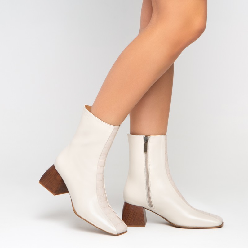 NEW IN - Booties with coco beige LYS