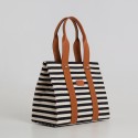 Black striped bag Capri