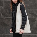 Beige leather bag Mia