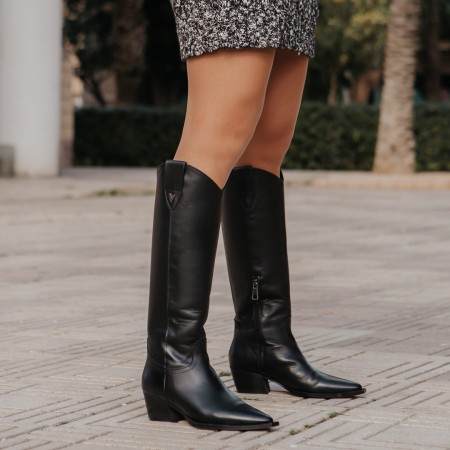 Inmundicia Párrafo ensillar Botas Cowboy Given de piel para mujer tendencias hechas en España - Vienty
